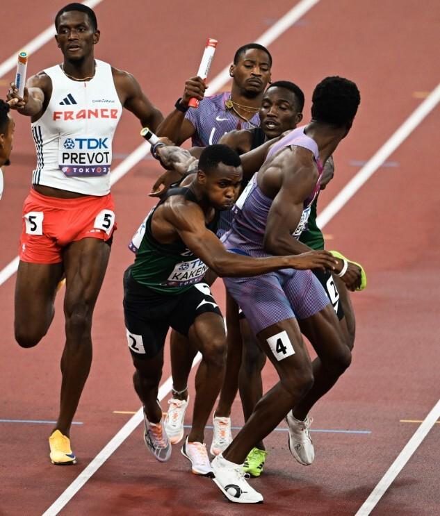 导致未能通, 美国队在男 导致未能通, 美国队在男